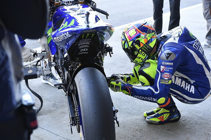 Valentino Rossi y su rutina de competición